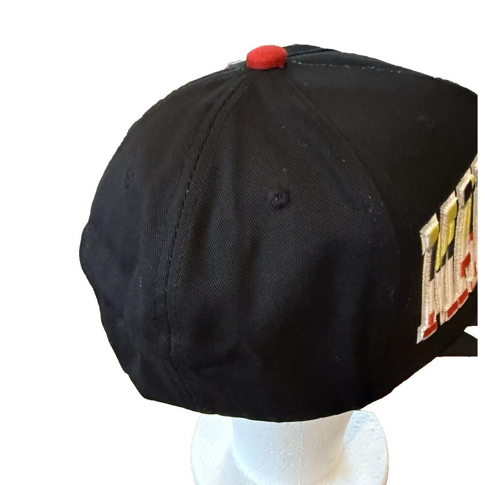 Hat Maryland Snap Back MD Flag Hat Cap CTX Black with Flag on Brim & Hat - Picture 7 of 12